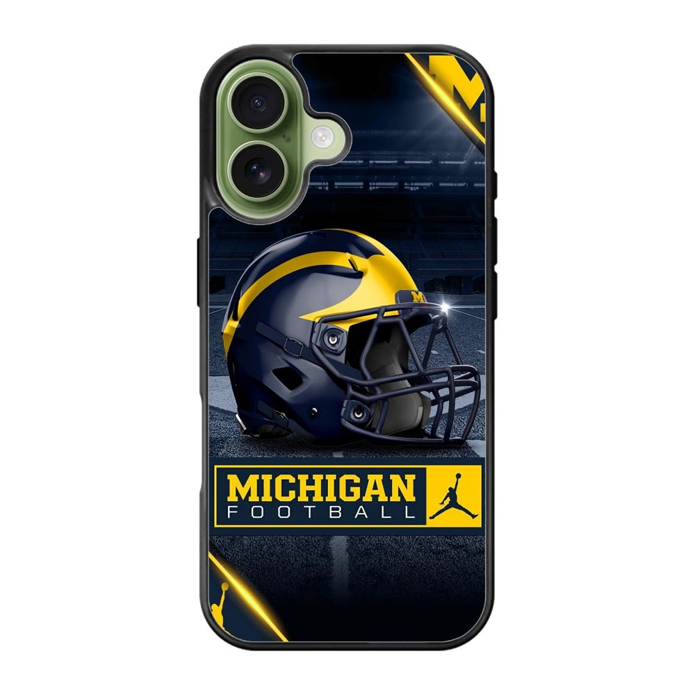 michigan wolverines helmet iPhone 17 Case
