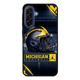 michigan wolverines helmet Samsung Galaxy A17 Case