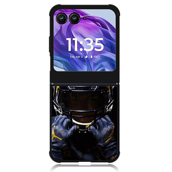 Michigan Wolverines 2nd Motorola Moto Razr Plus 2024 , Moto Razr+ 2024 Case
