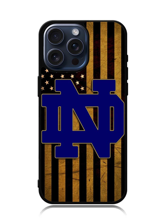 Notre Dame Fighting Irish 2nd iPhone 15 Pro Max Case