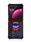 Chicago Cubs Logo 2nd Motorola Moto Razr Plus 2023 , Moto Razr+ 2023 Case