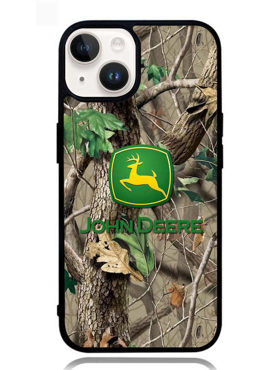 John Deere Camo Logo iPhone 14 Case