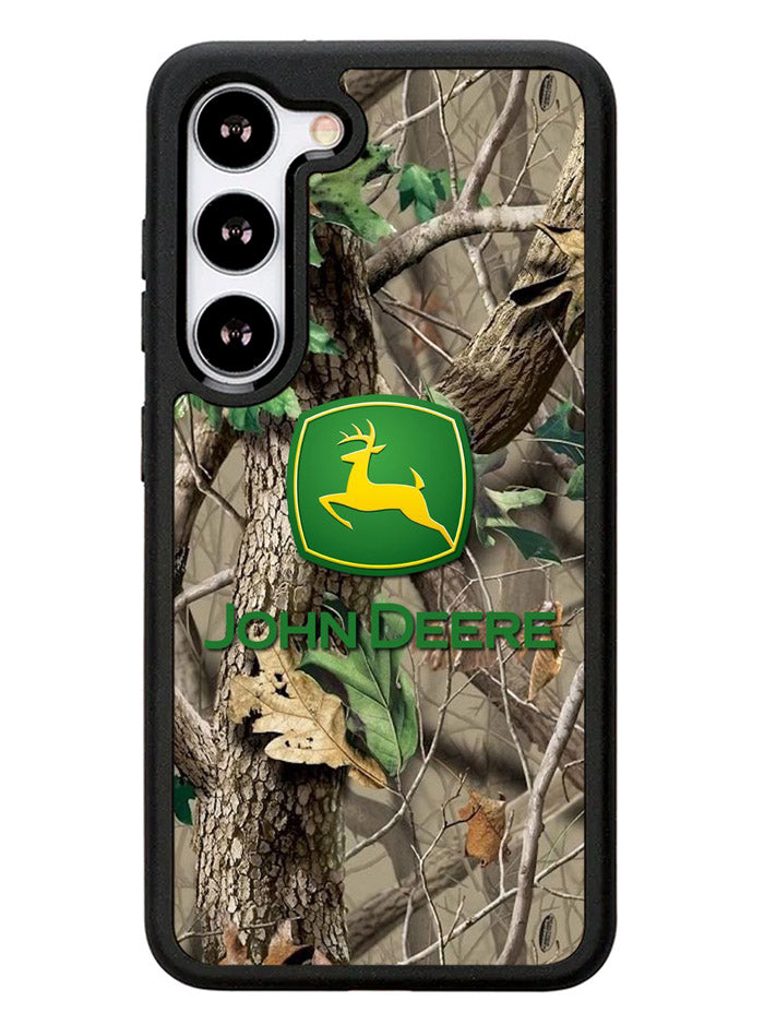 John Deere Camo Logo Samsung Galaxy S23 5G Case
