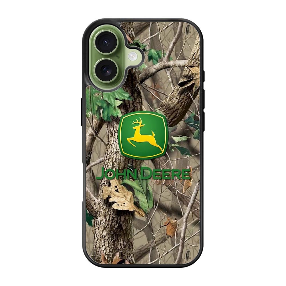 John Deere Camo Logo iPhone 17 Case
