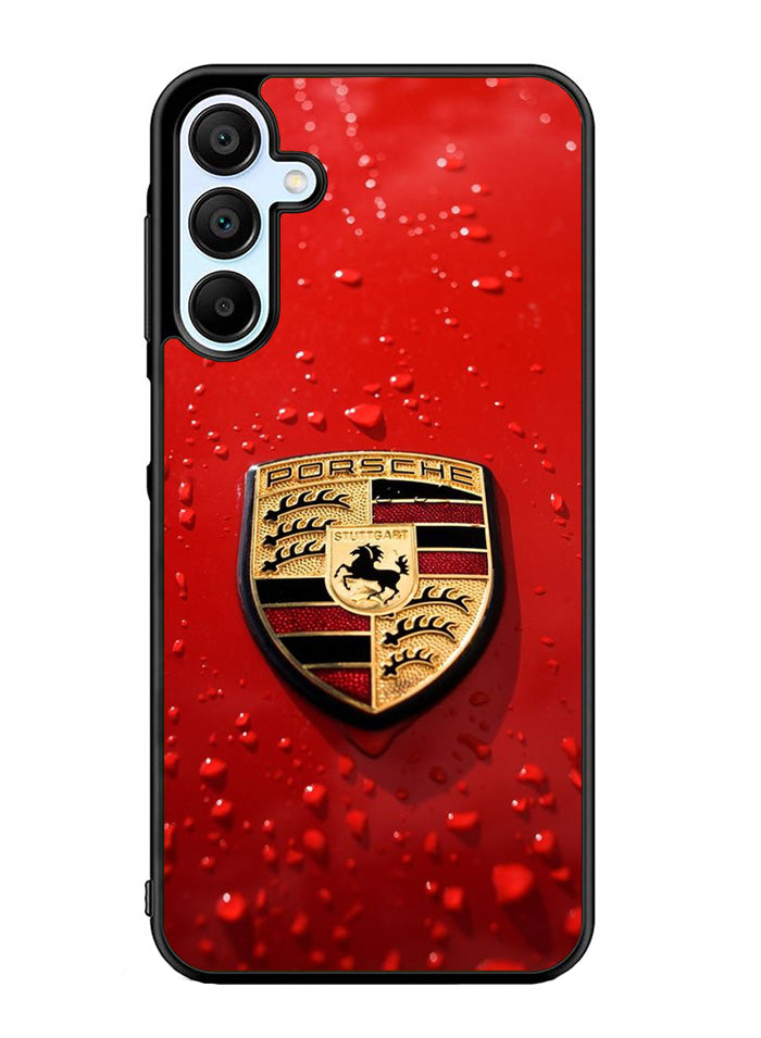Porsche Logo Red Samsung Galaxy A15 5G Case OV1035