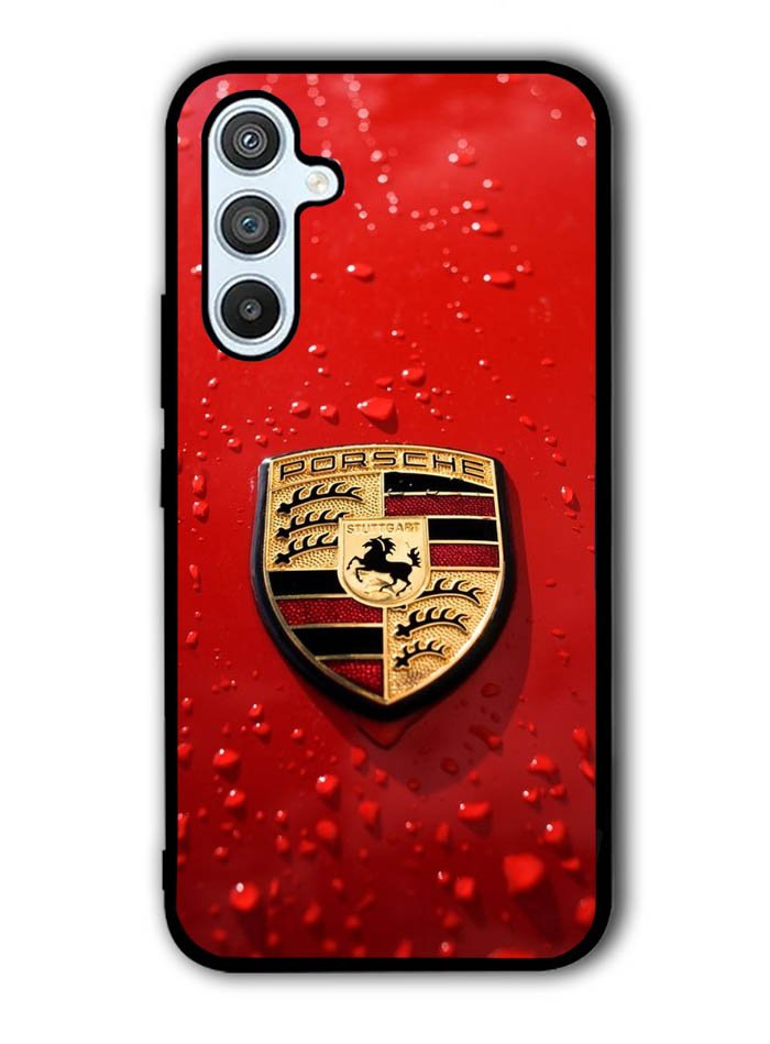 Porsche Logo Red Samsung Galaxy A14 5G Case QC1035