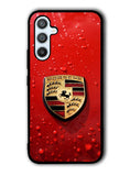 Porsche Logo Red Samsung Galaxy A14 5G Case QC1035