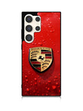 Porsche Logo Red Samsung Galaxy S23 Ultra 5G Case QC1035