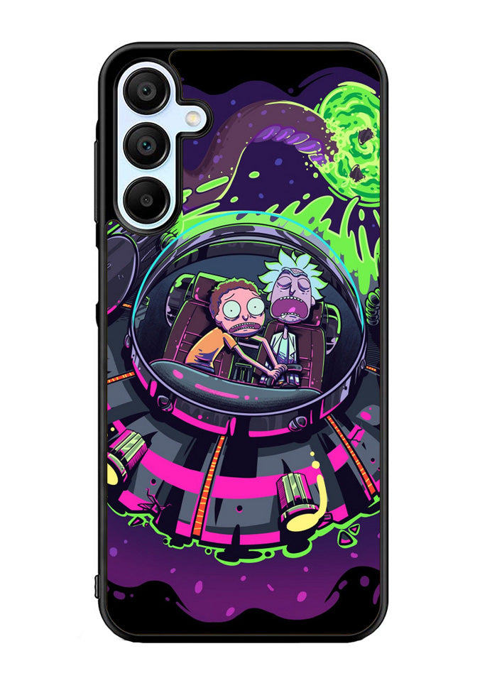 Rick And Morty Samsung Galaxy A35 5G Case OV1037