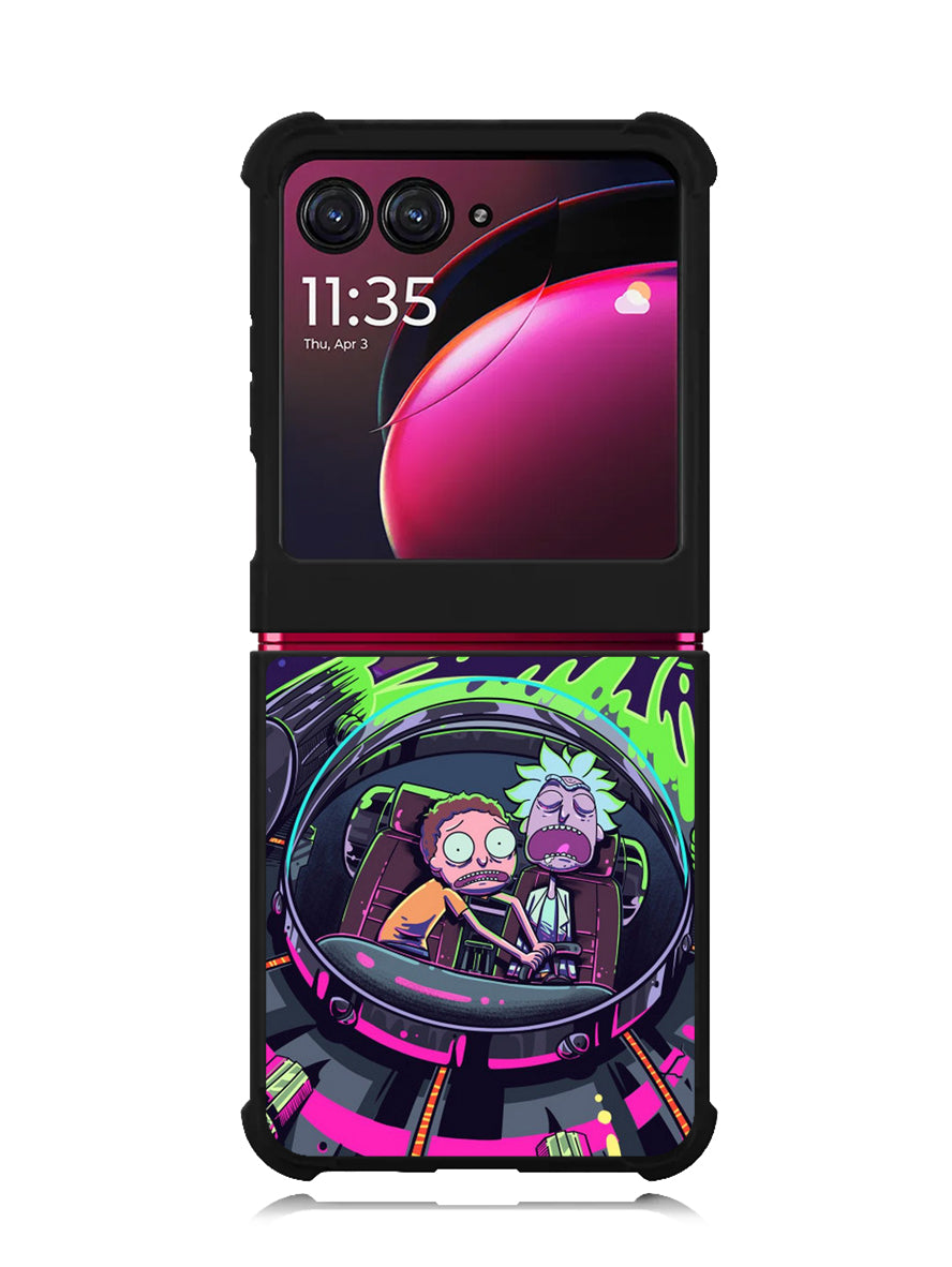 Rick And Morty Motorola Moto Razr Plus 2023 , Moto Razr+ 2023 Case OV1037