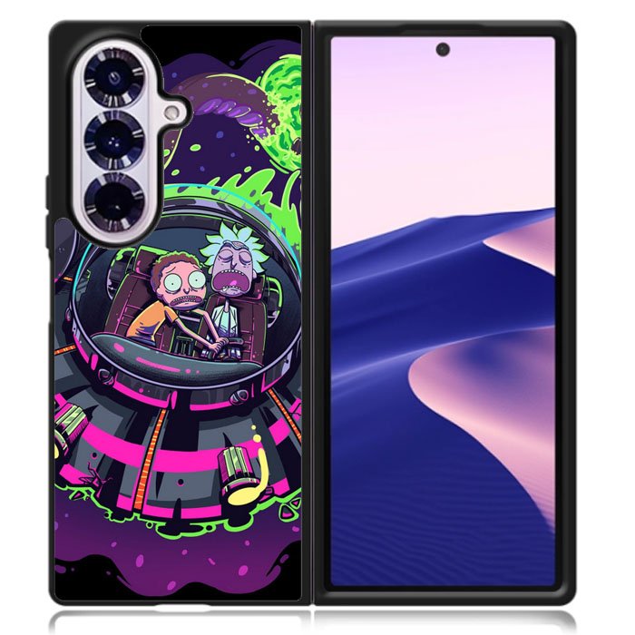 Rick And Morty Samsung Galaxy Z Fold 7 Case OV1037