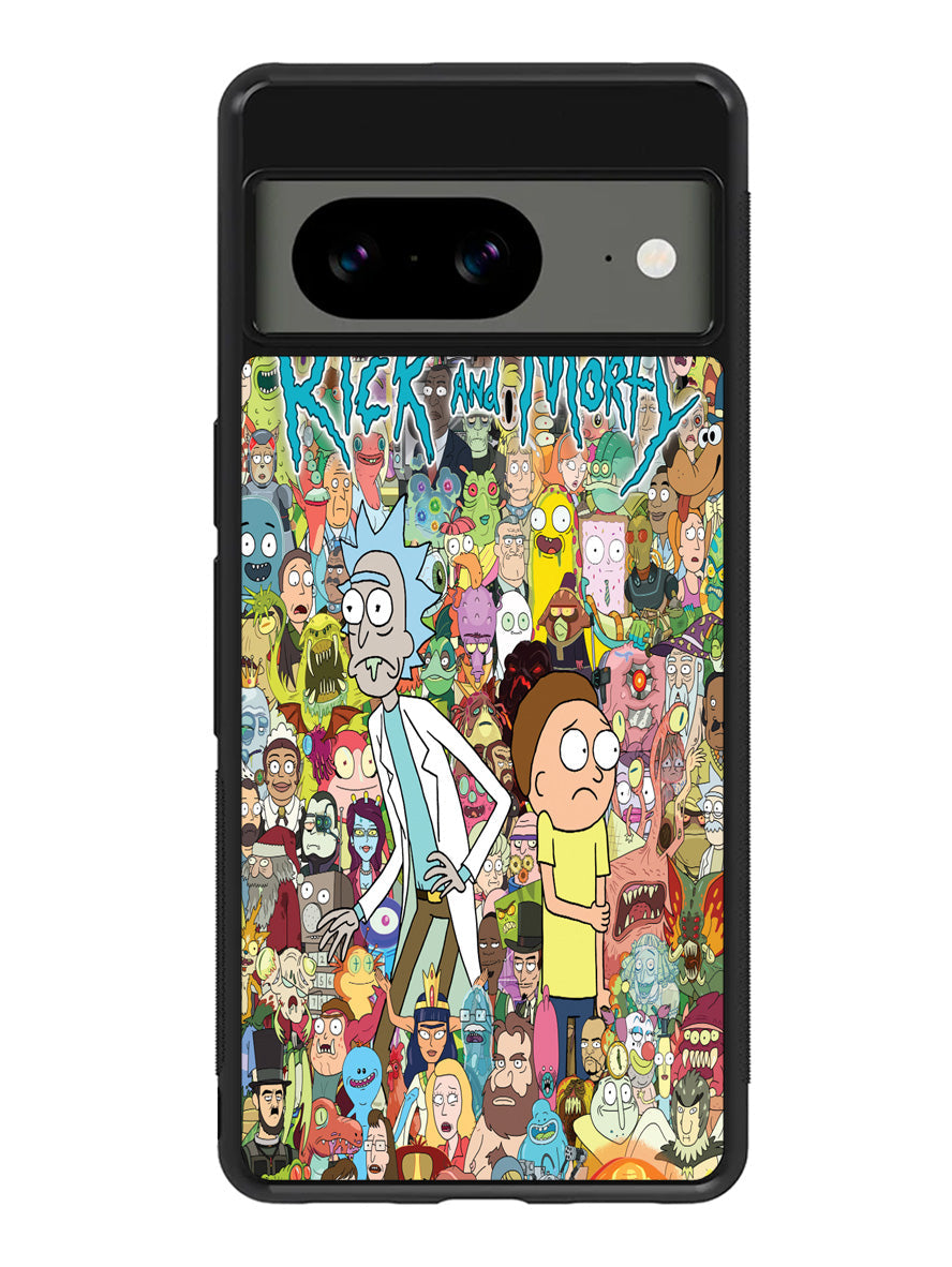 Rick and Morty Google Pixel 8A Case QC1043