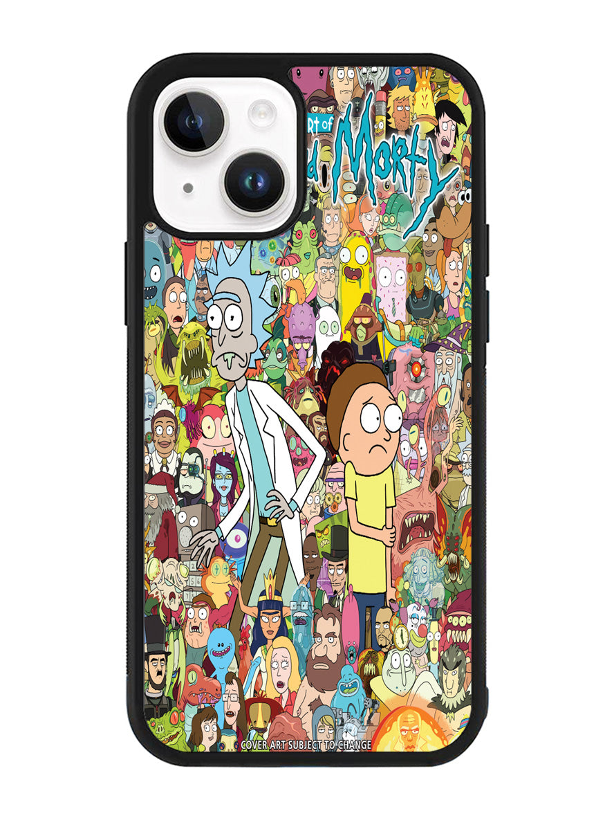 Rick and Morty iPhone 14 Plus Case QC1043