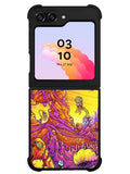 Rick And Morty World Full Colour Samsung Galaxy Z Flip 5 5G 2023 Case OV1044
