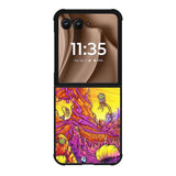 Rick And Morty World Full Colour Motorola Moto RAZR Plus 2025 Case OV1044