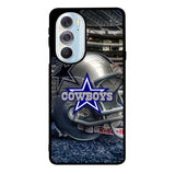 Dallas Cowboys Helmet Motorola Moto Edge 2022 Case