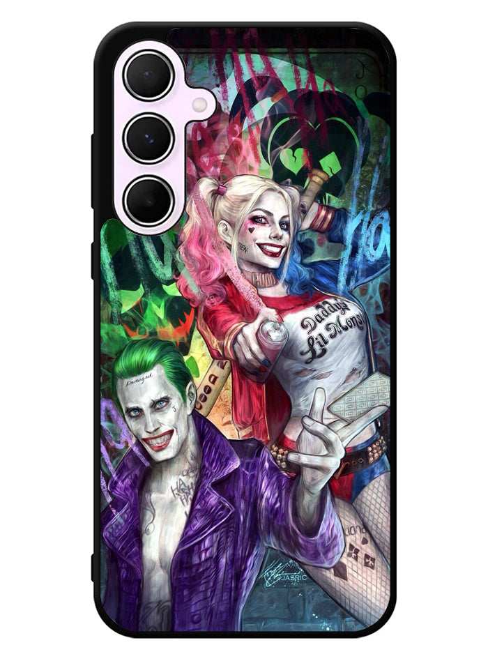 Harley Quinn And The Joker Samsung Galaxy A55 5G Case