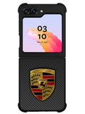 Porsche Badge Logo Samsung Galaxy Z Flip 5 5G 2023 Case OV1075
