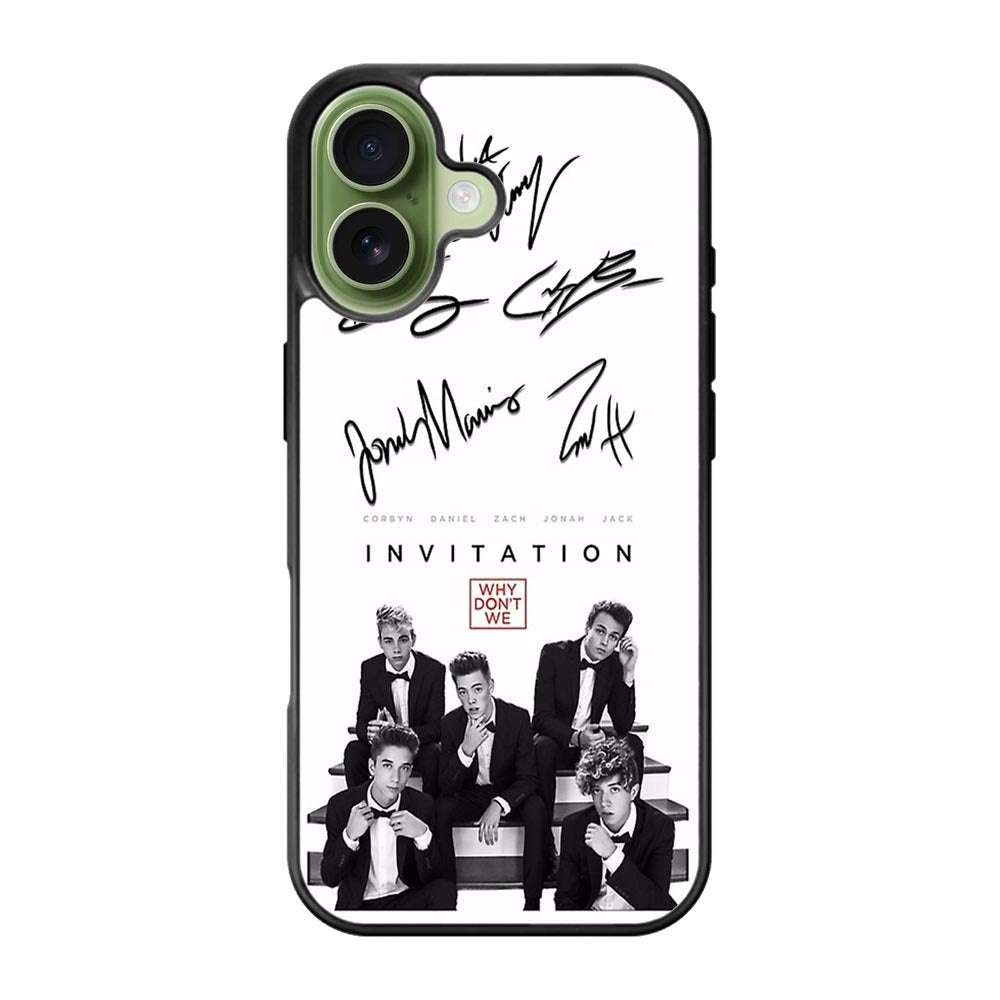 why dont we signatures iPhone 17 Case OV1078