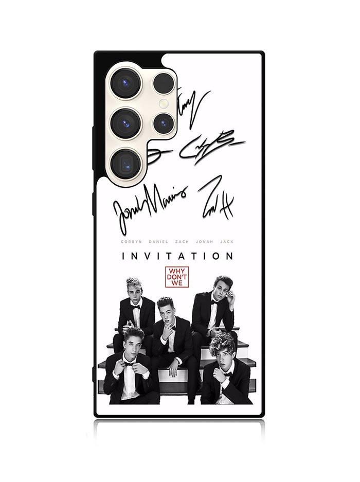 why dont we signatures Samsung Galaxy S24 Ultra 5G Case OV1078
