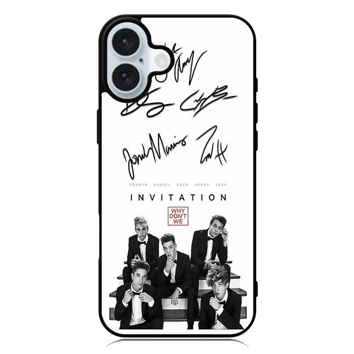 why dont we signatures iPhone 16 Case QC1078