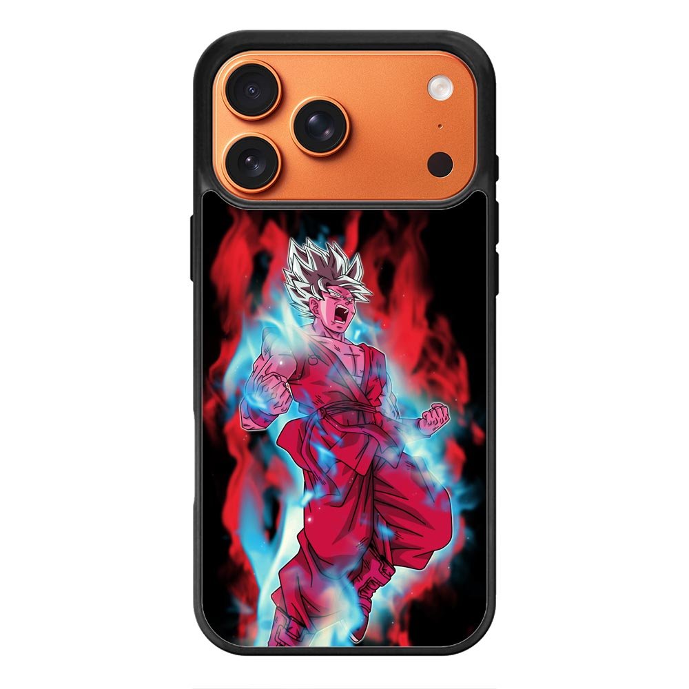 goku super saiyan blue kaioken x10 iPhone 17 Pro Case QC1101