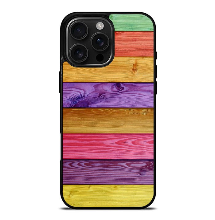 colorful wood FLX0502 iPhone 16 Pro Max Case