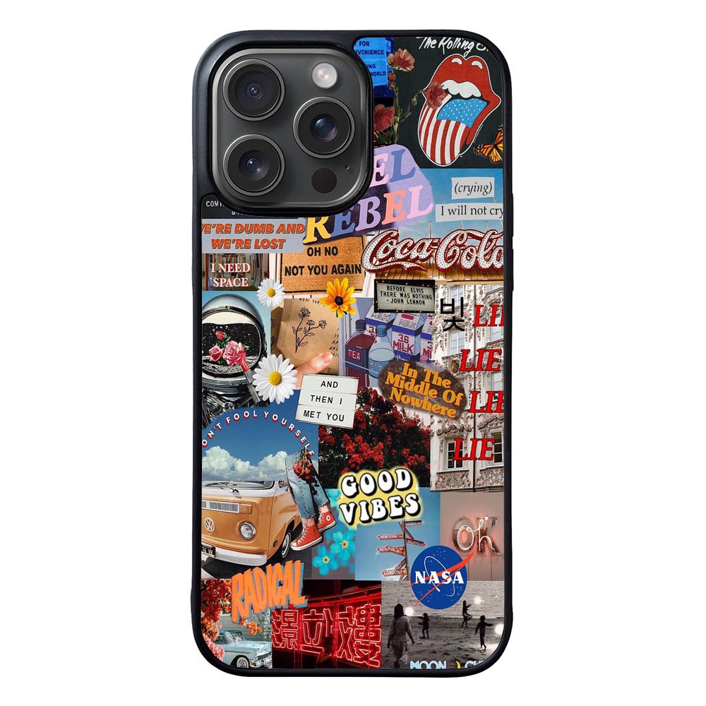 Retro aesthetic FLX0514 iPhone 15 Pro Max Case