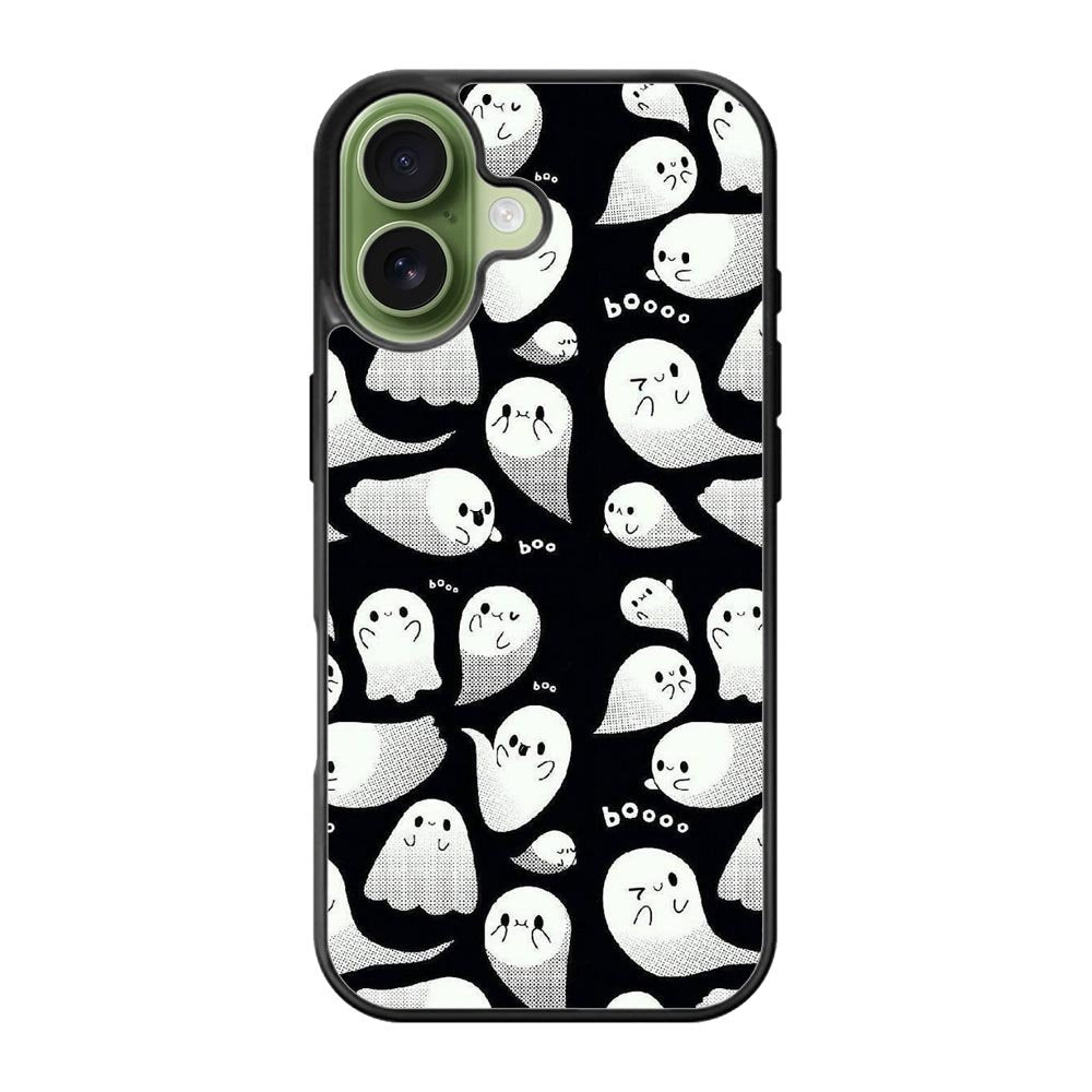 Cute Ghost FLX0524 iPhone 17 Case
