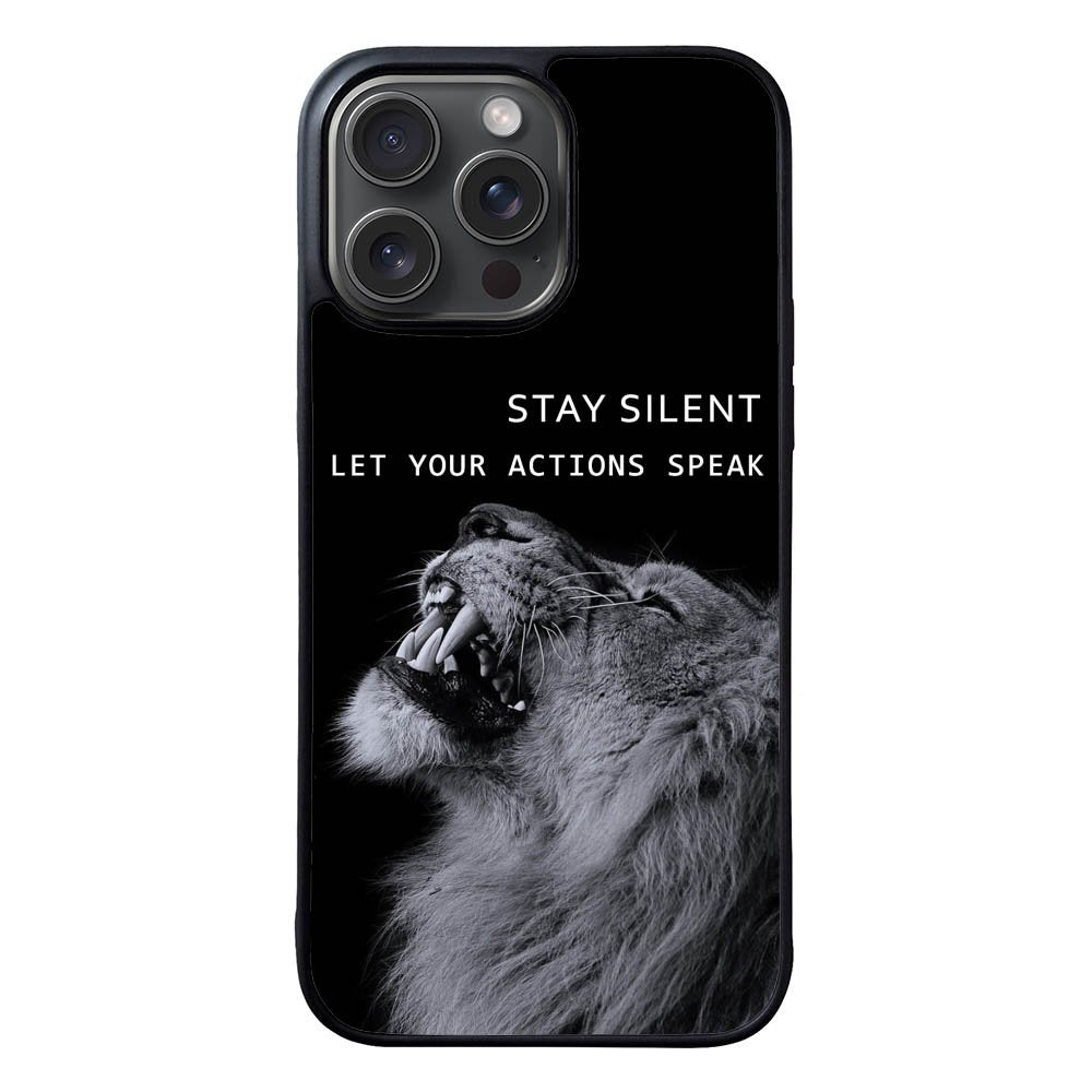 Let your actions speak FLX0540 iPhone 15 Pro Max Case