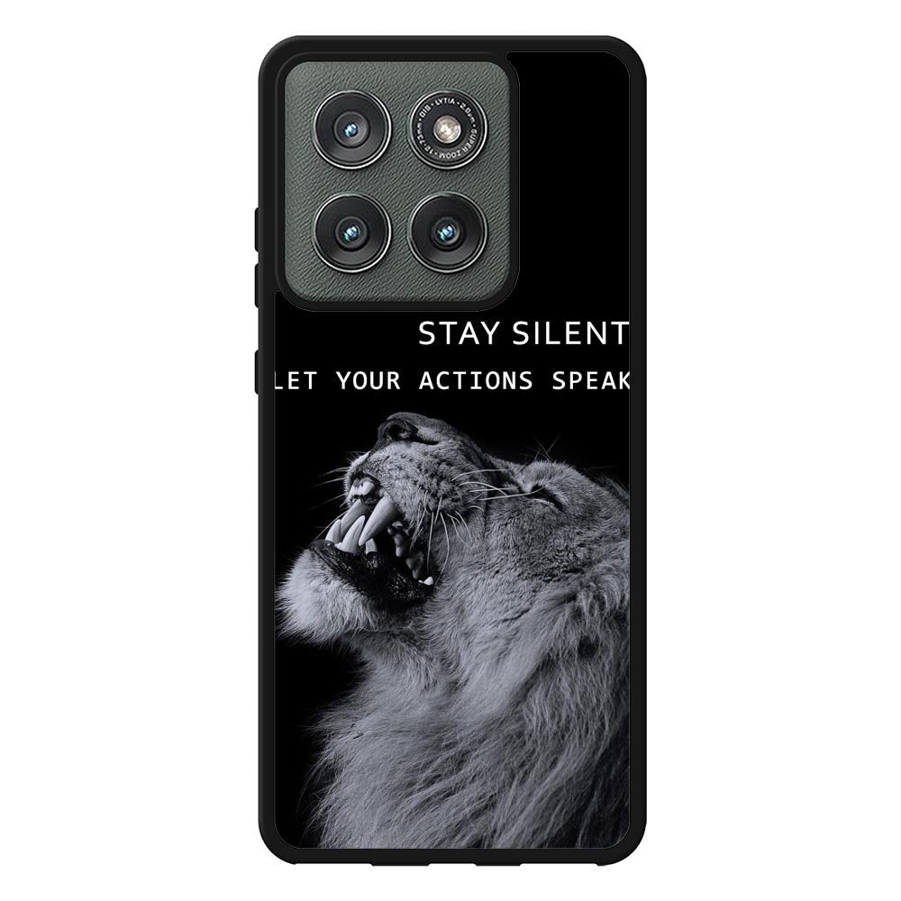 Let your actions speak FLX0540 Motorola Moto Edge 2025 Case