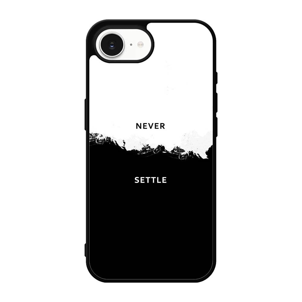 NEVER SETTLE FLX0545 iPhone 17e Case