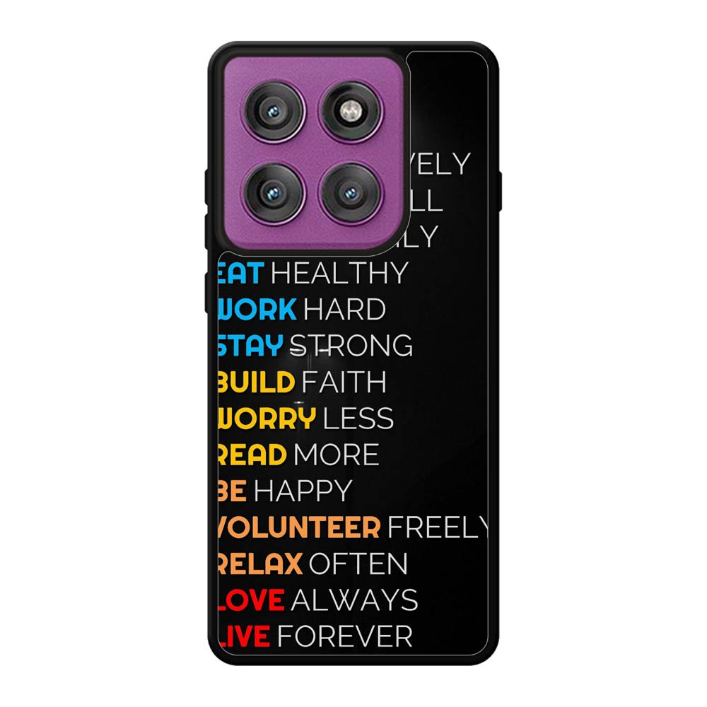 Daily motivation FLX0547 Motorola Moto Edge 60 Pro Case