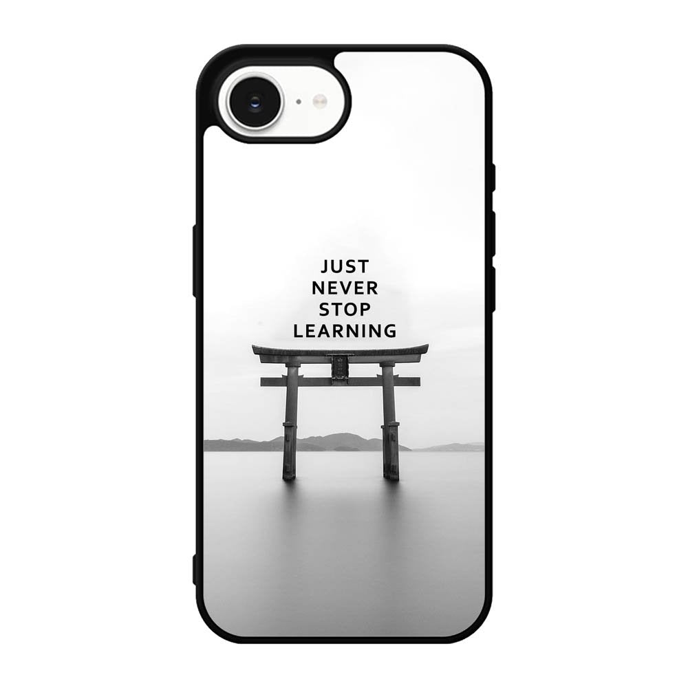 Never stop learning FLX0548 iPhone 17e Case