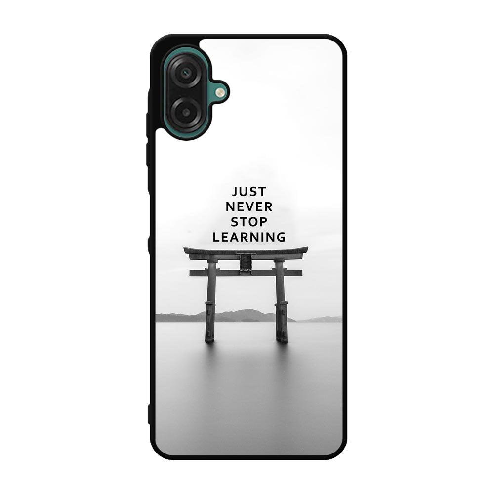 Never stop learning FLX0548 Samsung Galaxy A07 Case