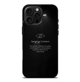 Sensitive content FLX0549 iPhone 16 Pro Max Case