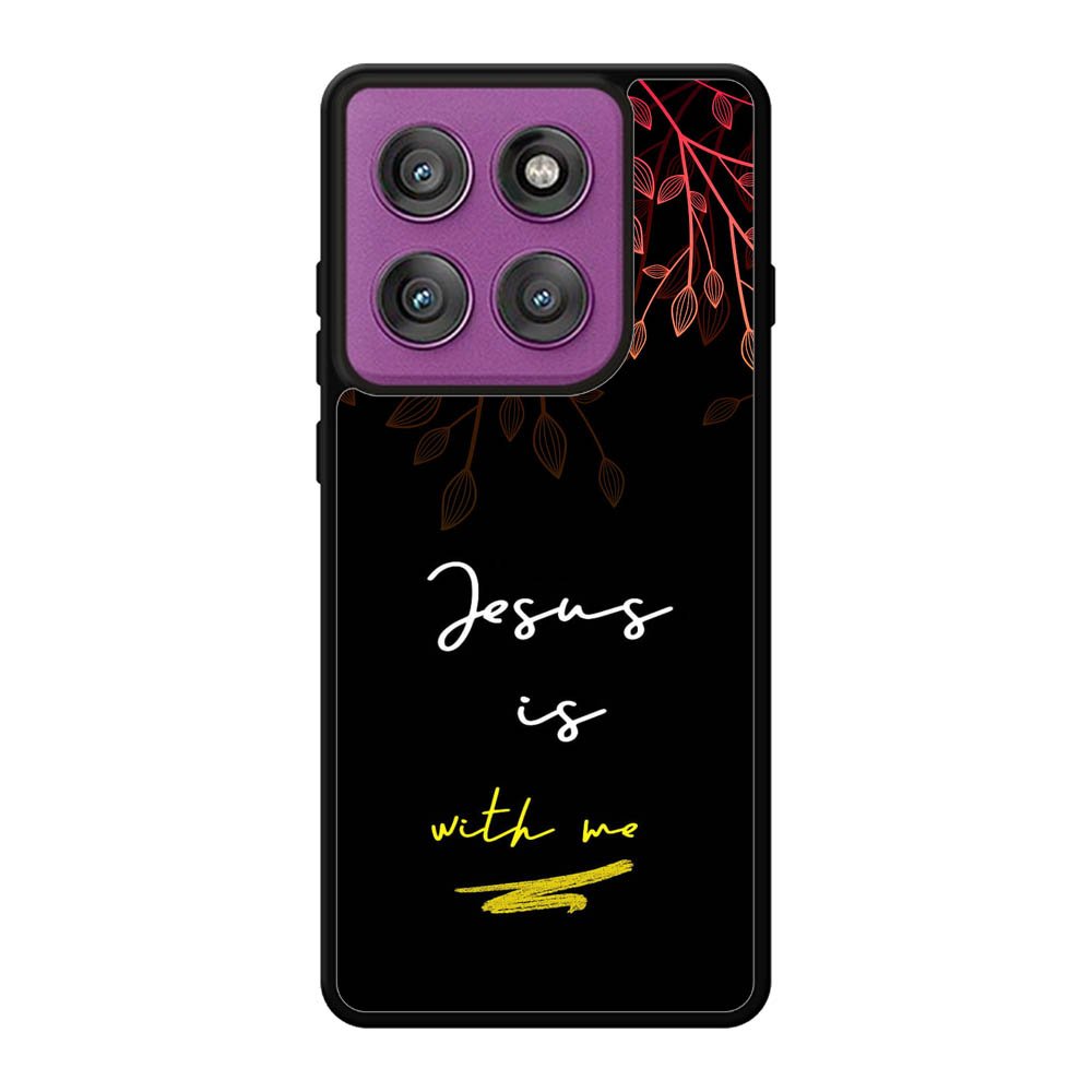 Jesus is with me FLX0550 Motorola Moto Edge 60 Pro Case