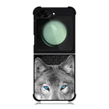 wolf art Samsung Galaxy Z Flip 6 5G 2024 Case OV1103