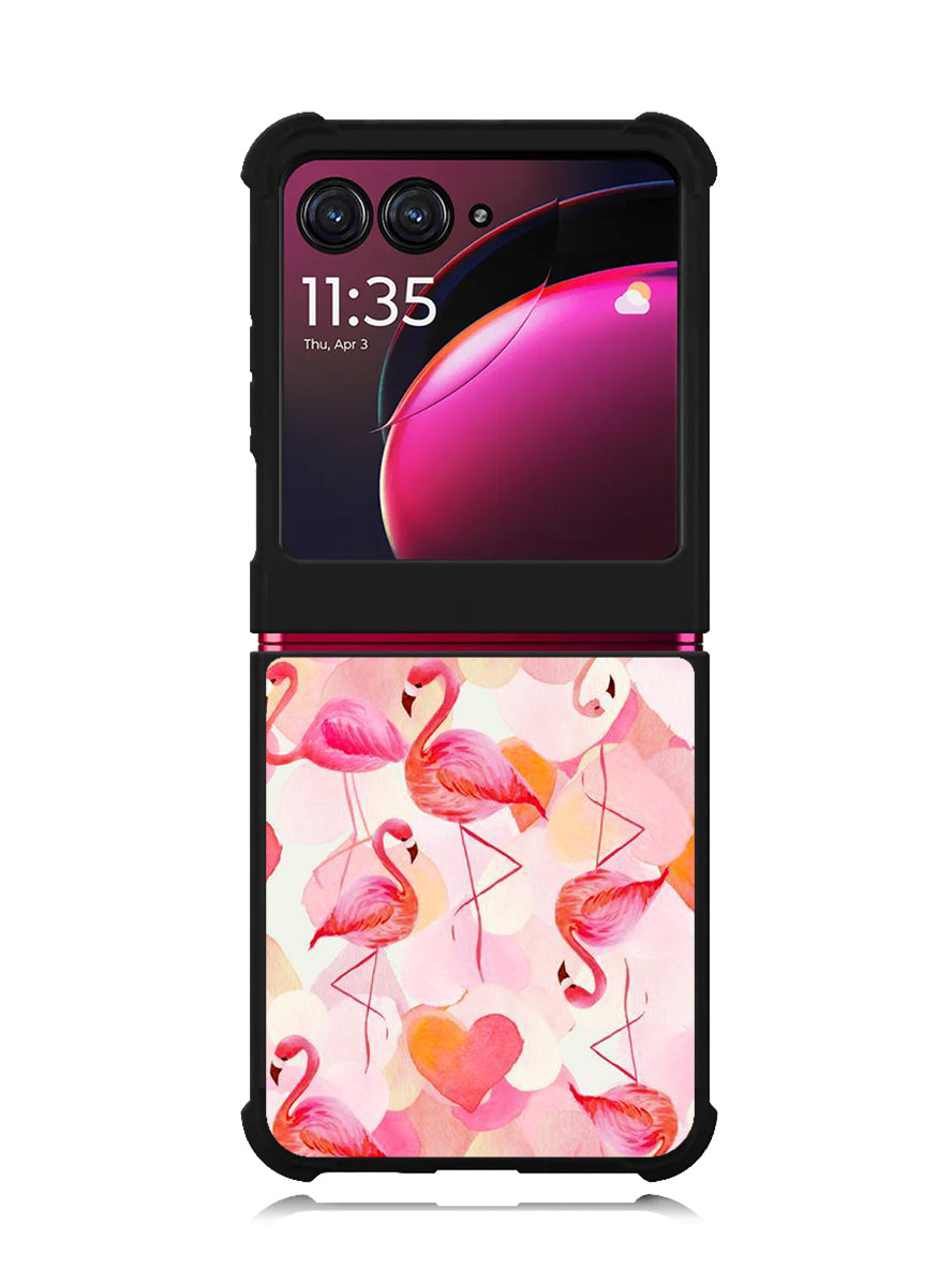 Flamingo Pink Motorola Moto Razr Plus 2023 , Moto Razr+ 2023 Case