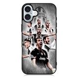 Juventus Team iPhone 16 Plus Case QC1112