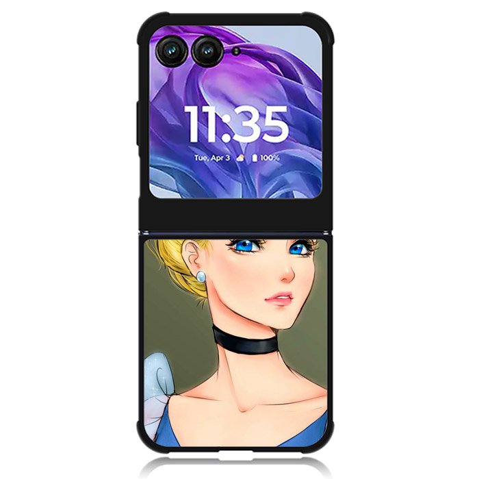 Cinderella Princess Motorola Moto Razr Plus 2024 , Moto Razr+ 2024 Case OV1114