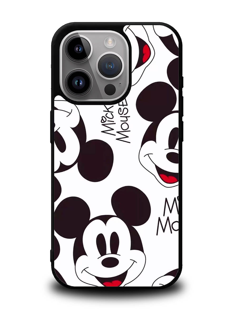 Mickey Mouse Face iPhone 14 Pro Max Case QC1137