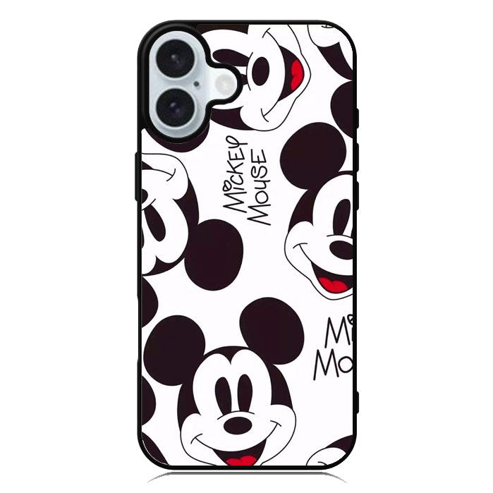 Mickey Mouse Face iPhone 16 Case QC1137