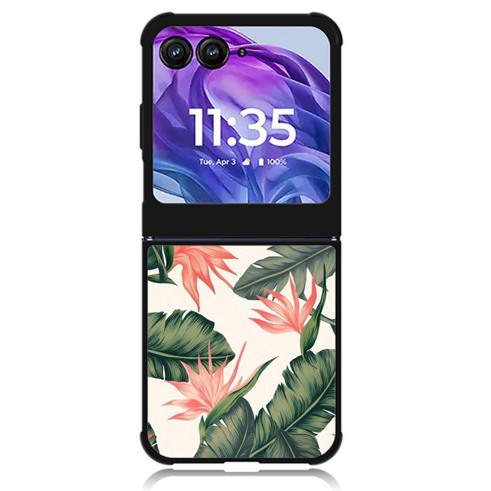 Tropical Flower Motorola Moto Razr Plus 2024 , Moto Razr+ 2024 Case OV1150