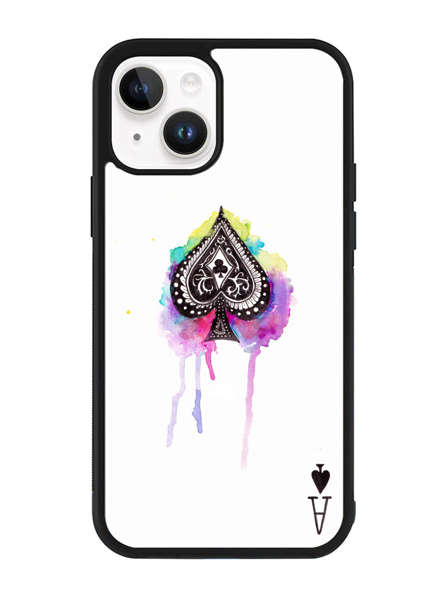 Watercolor Card iPhone 14 Plus Case QC1172