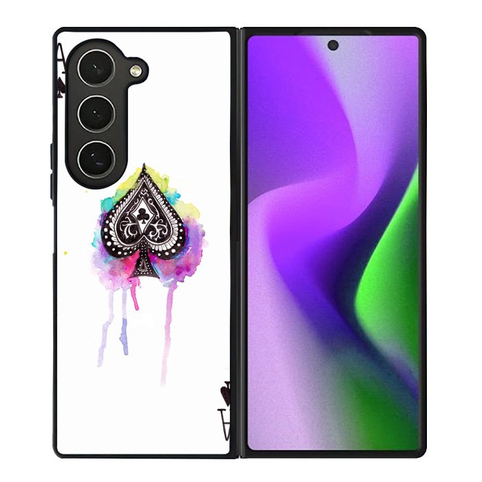 Watercolor Card Samsung Galaxy Z Fold 6 5G 2024 Case OV1172