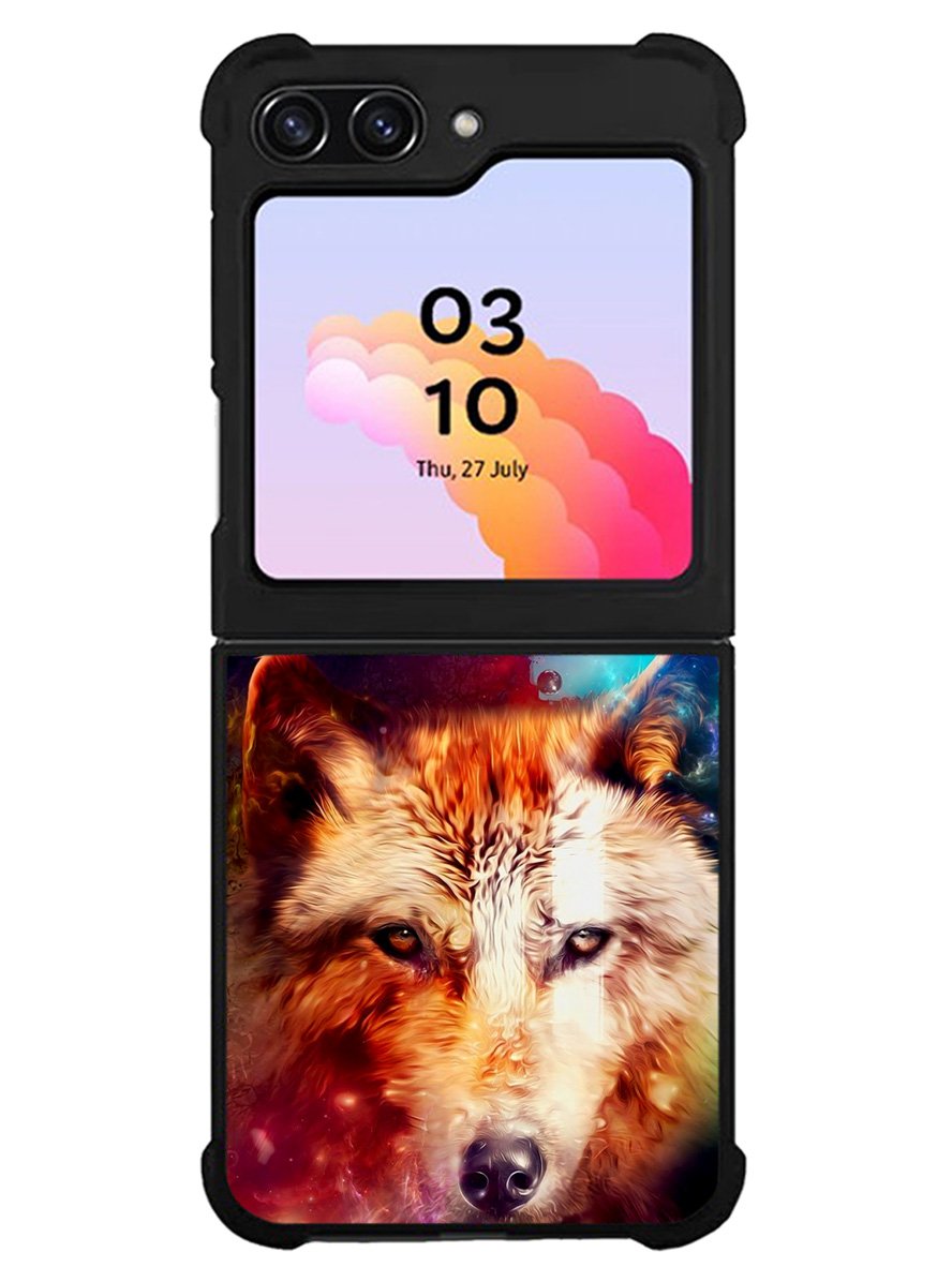 Wolf Wallpaper 2 Samsung Galaxy Z Flip 5 5G 2023 Case OV1174