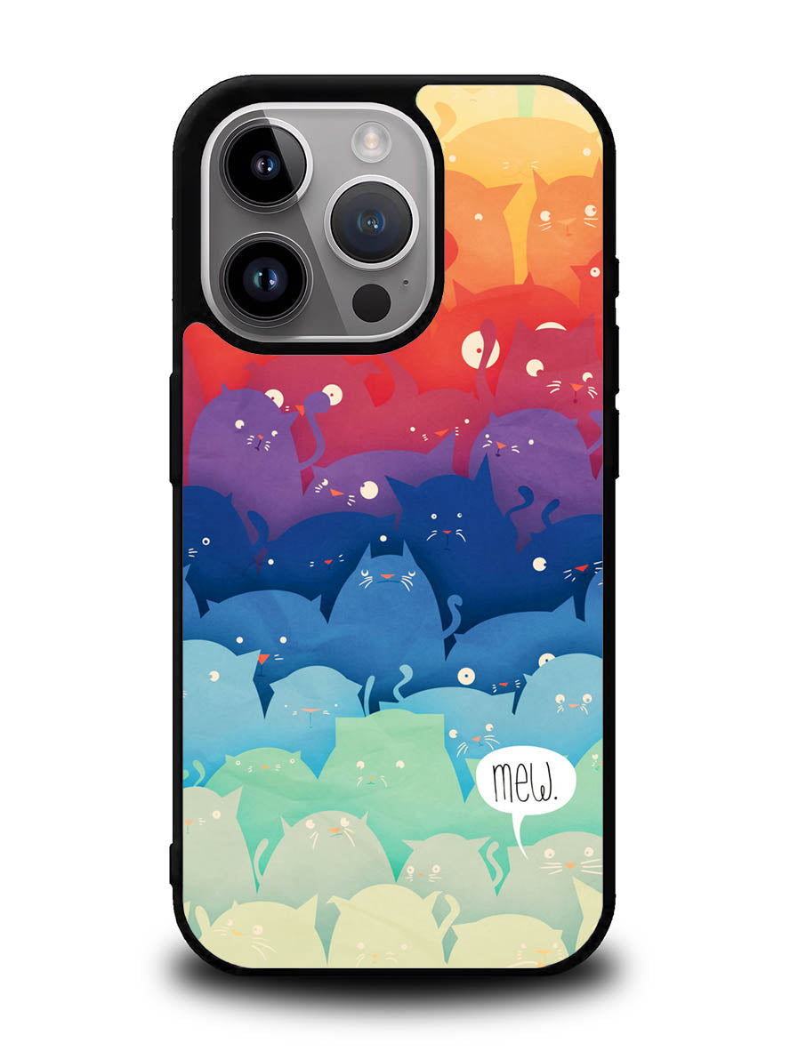 Cats Mew iPhone 16 Pro Max Case QC1175