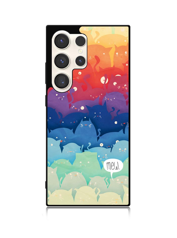 Cats Mew Samsung Galaxy S25 Ultra 5G Case QC1175