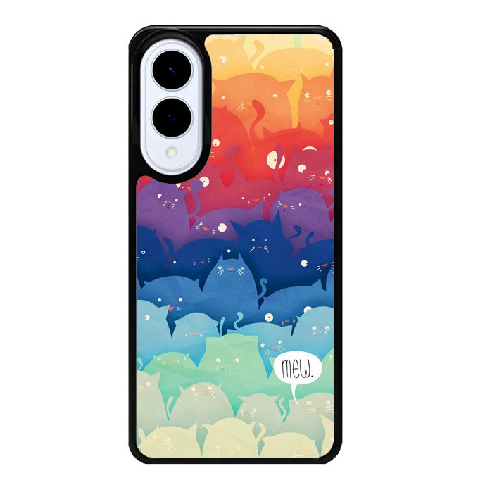 Cats Mew Samsung Galaxy S25 Edge 5G Case OV1175